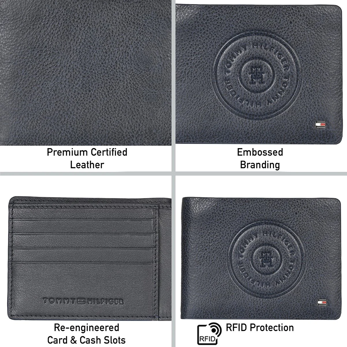 Tommy Hilfiger Toluca Men's Slimfold Wallet - Image 8