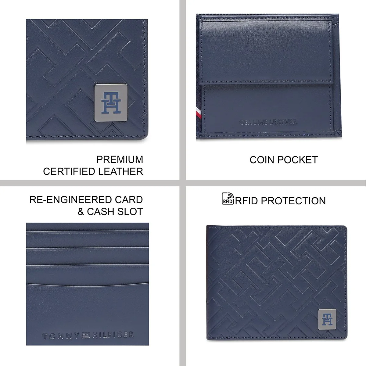 Tommy Hilfiger Torridon Men's Global Coin Wallet - Image 8