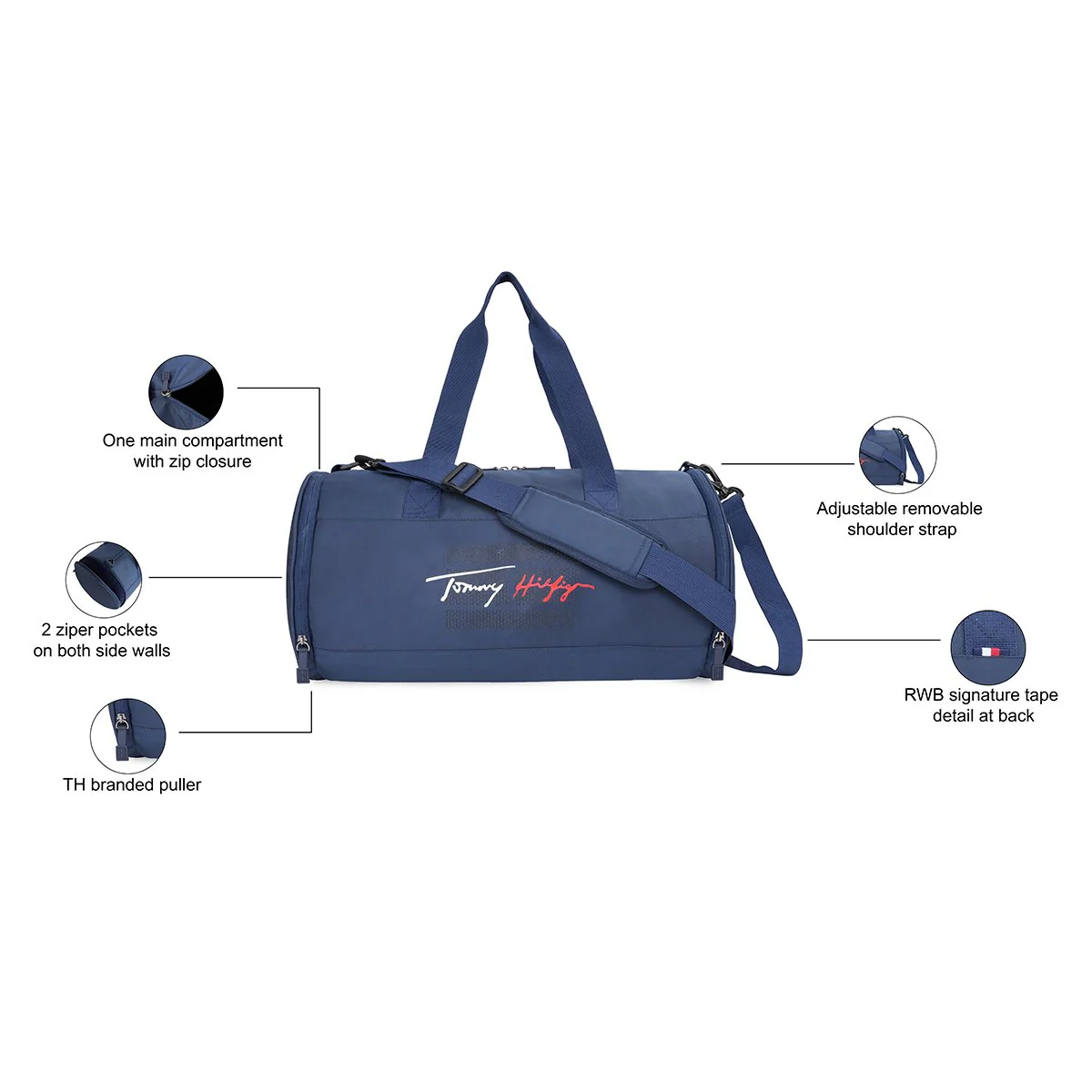 Tommy Hilfiger Freeman Gym Bag - Image 5