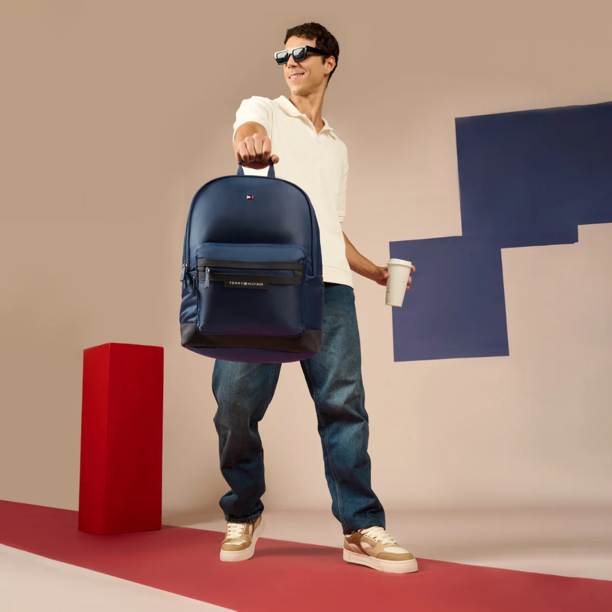 Tommy Hilfiger Gibson Laptop Backpack - Image 2