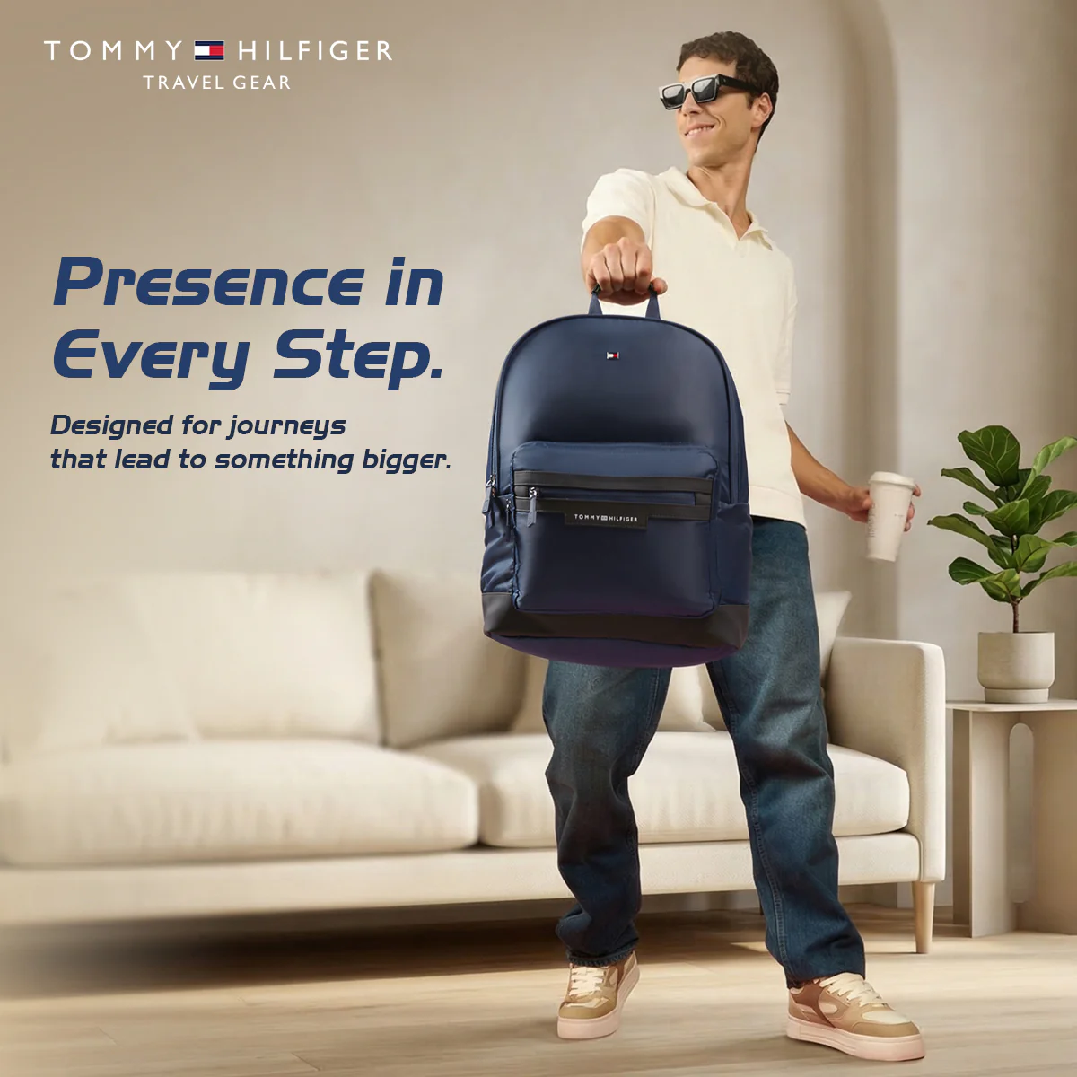 Tommy Hilfiger Gibson Laptop Backpack - Image 4