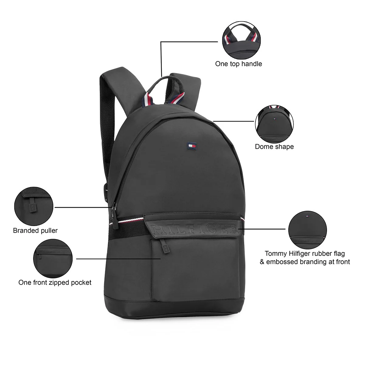 Tommy Hilfiger Lenin Non Laptop Backpack - Image 4
