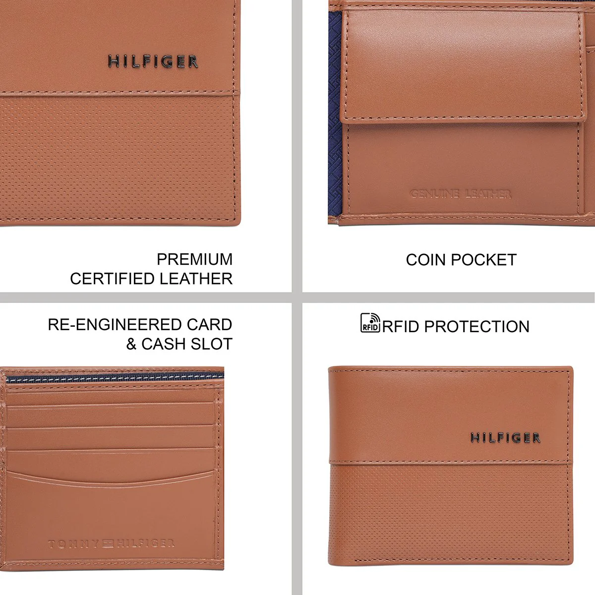 Tommy Hilfiger Tuxtla Men's Global Coin Wallet - Image 7