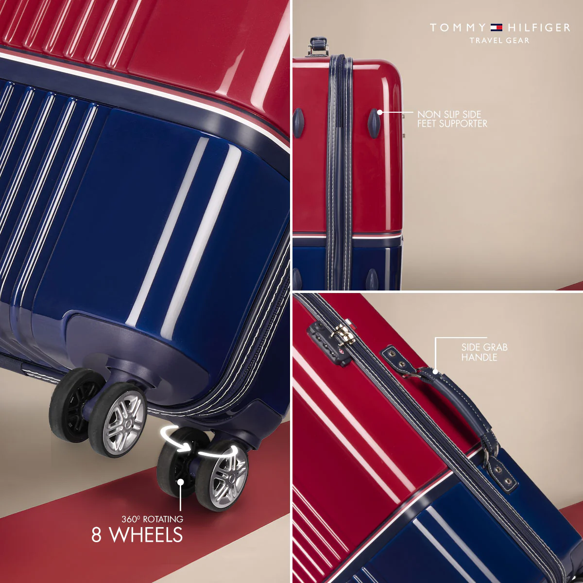 Tommy Hilfiger Twins Pro Hard Luggage - Image 4