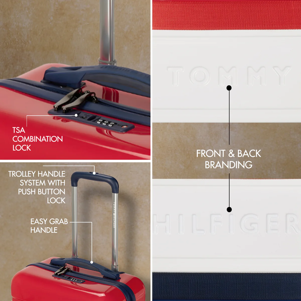 Tommy Hilfiger Triton Pro Hard Luggage - Image 5