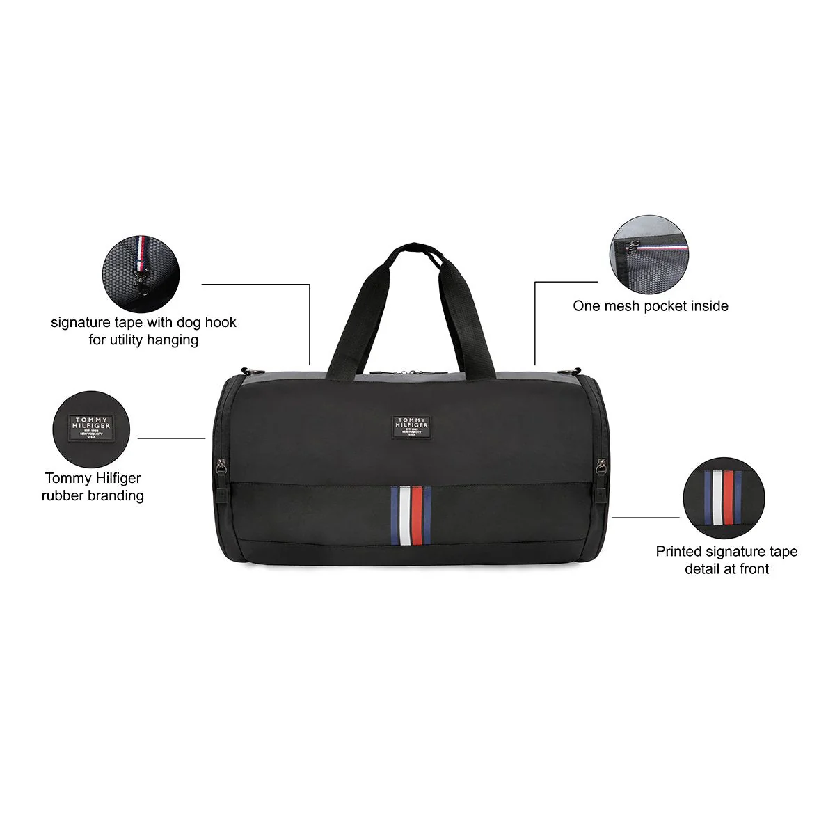 Tommy Hilfiger Ural Gym Bag - Image 5