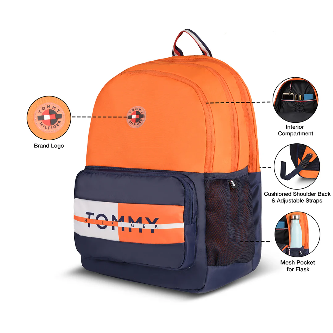 Tommy Hilfiger Valentin Water-Resistant Backpack - Image 4