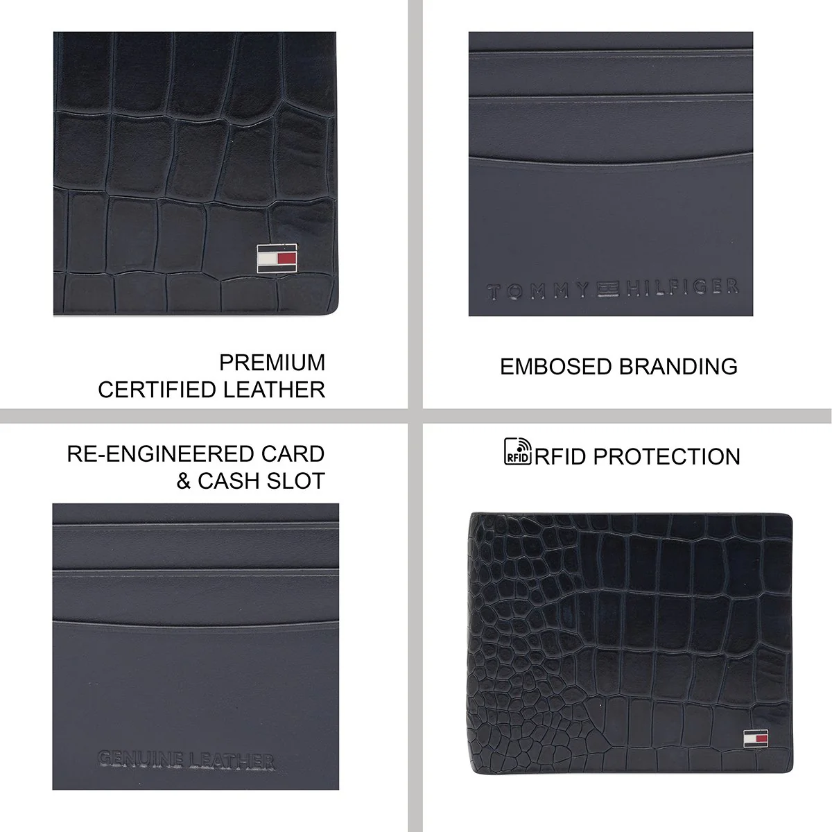 Tommy Hilfiger Valles Men's Passcase Wallet - Image 9