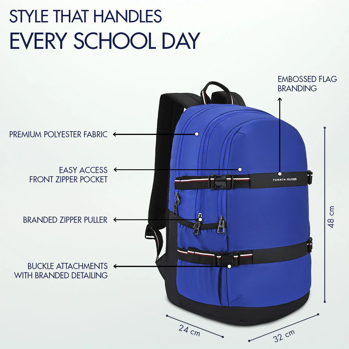 Tommy Hilfiger Vega Non Laptop Backpack - Image 5