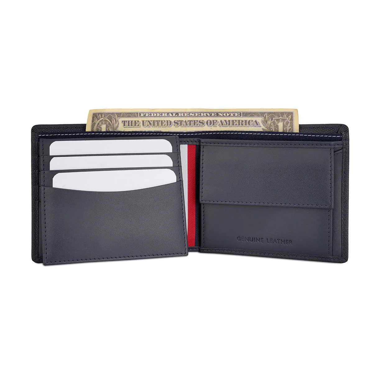 Tommy Hilfiger Vernon Men's Multicard Coin Wallet - Image 5