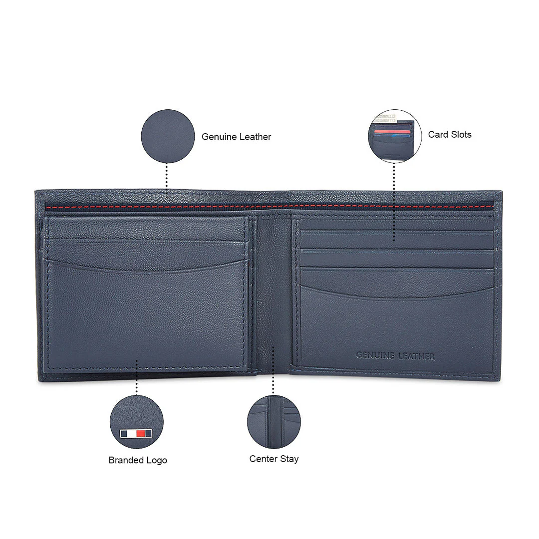 Tommy Hilfiger Vilyuy Men's Leather Passcase Wallet - Image 4