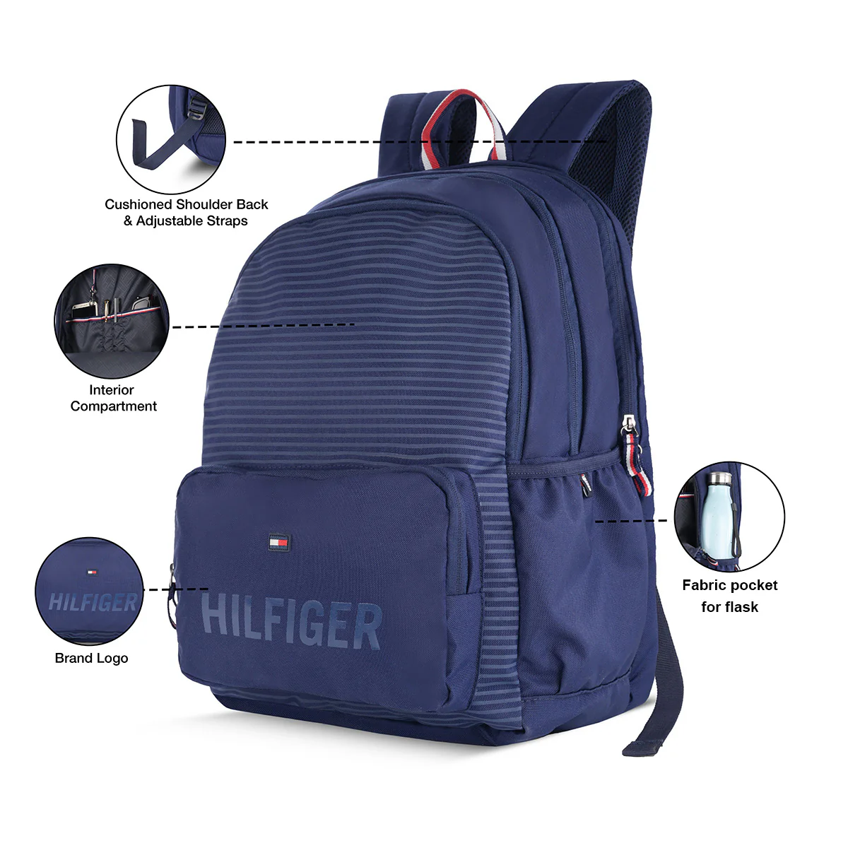 Tommy Hilfiger Vulcan #GoGreen Backpack - Image 4