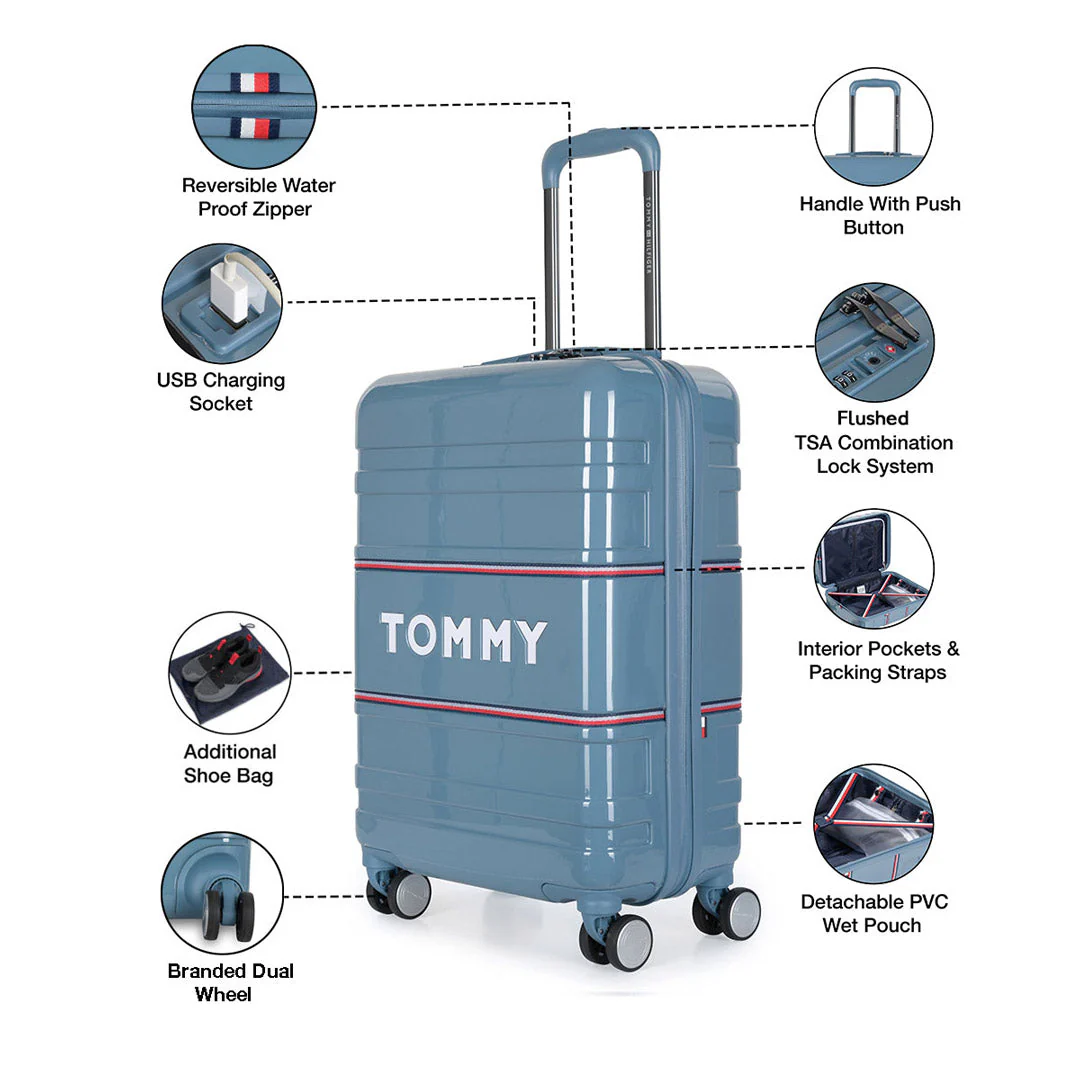 Tommy Hilfiger Wall Street Hard Luggage - Image 11