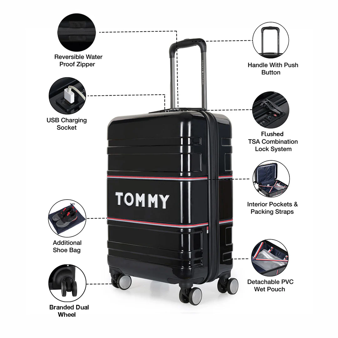 Tommy Hilfiger Wall Street Hard Luggage - Image 4