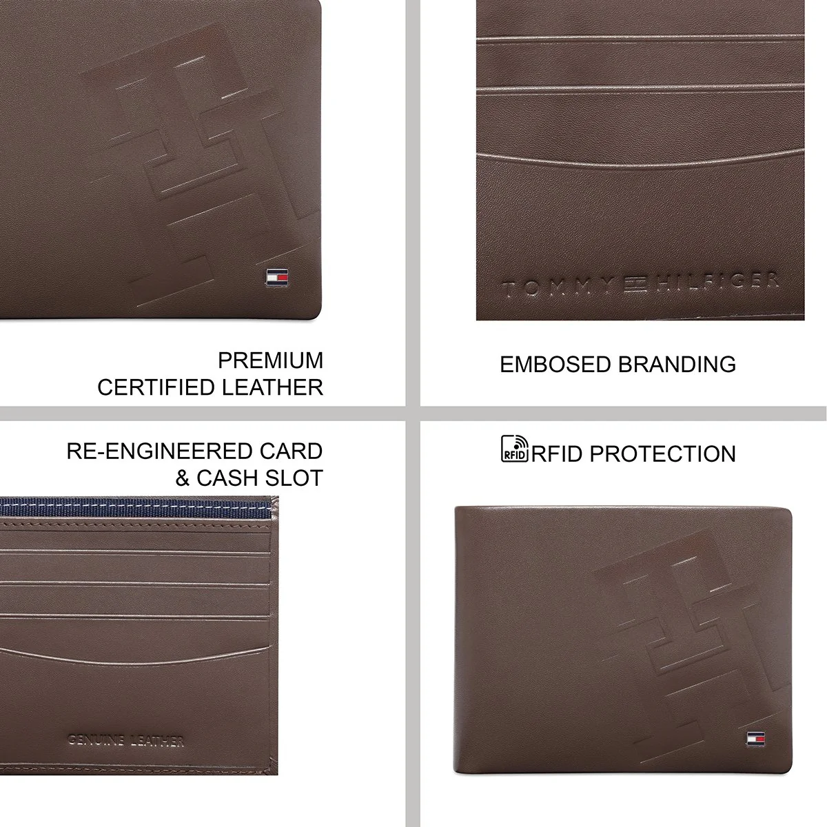 Tommy Hilfiger Wester Men's Passcase Wallet - Image 7