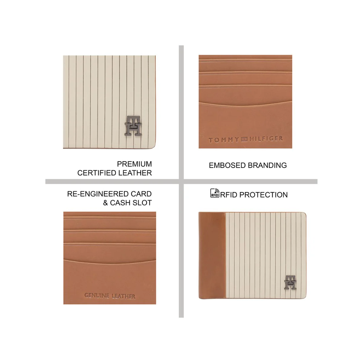 Tommy Hilfiger Woodlawn Men's Slimfold Wallet - Image 8