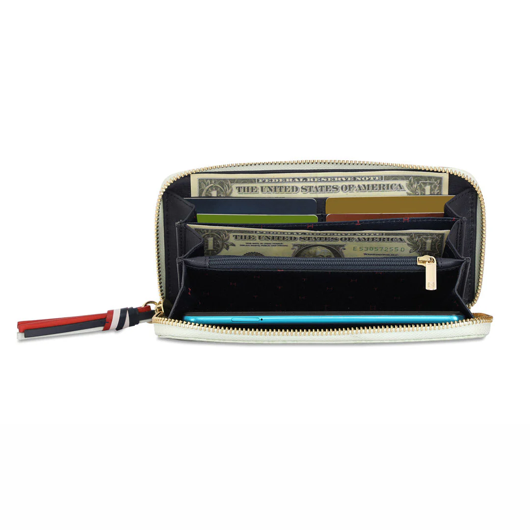 Tommy Hilfiger Yaritza Women's Leather Zip Around Wallet - Image 7