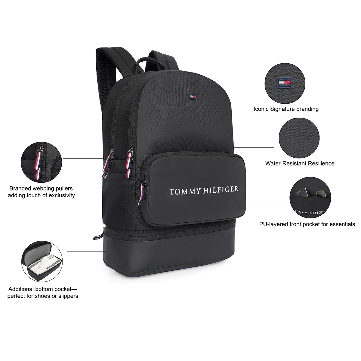 Tommy Hilfiger Yonkers Non Laptop Backpack - Image 3