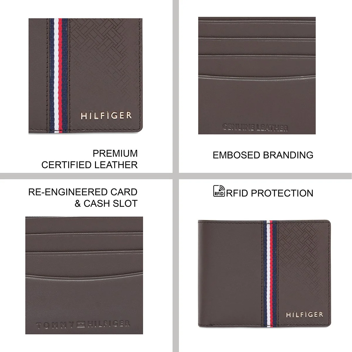 Tommy Hilfiger Zadar Men's Passcase Wallet - Image 8