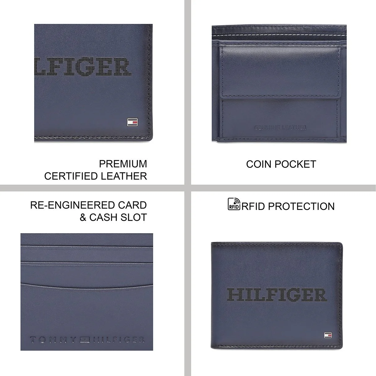Tommy Hilfiger Zaros Men's Global Coin Wallet - Image 8