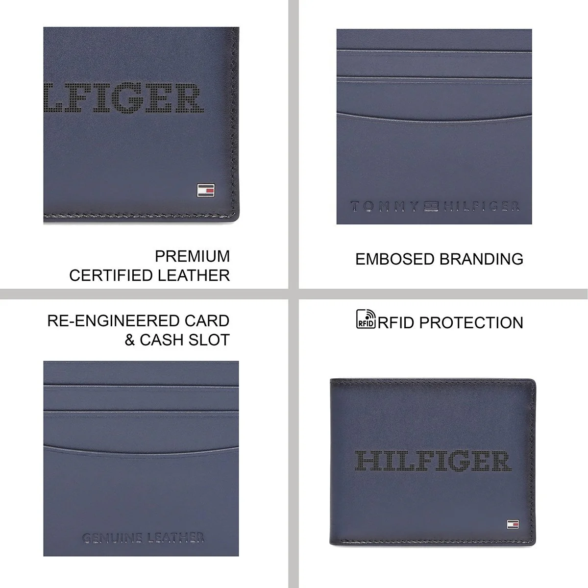 Tommy Hilfiger Zaros Men's Passcase Wallet - Image 8