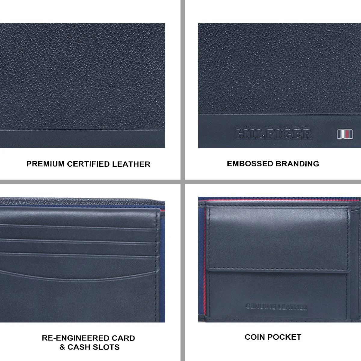 Tommy Hilfiger Savoia Men's Multicard Coin Wallet - Image 6