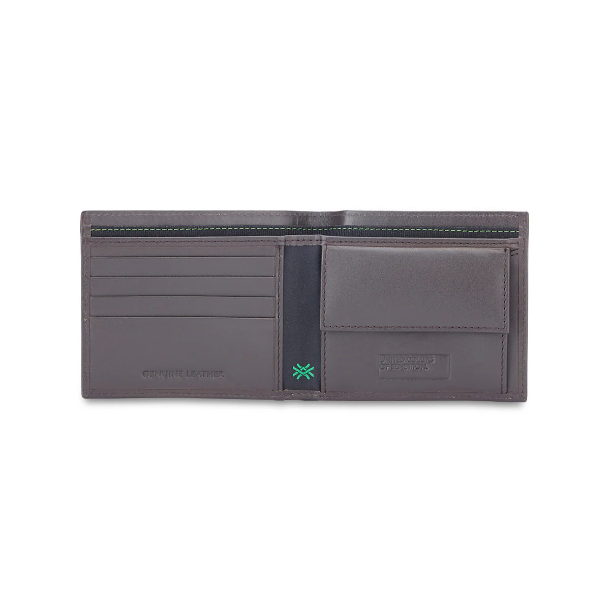 United Colors of Benetton Ackley Men's Global Coin Leather Wallet - Image 5