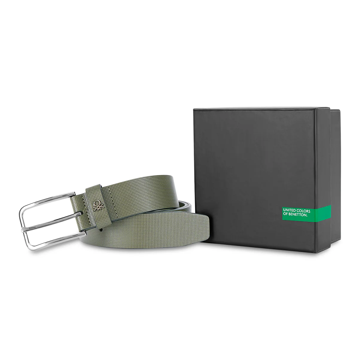 United Colors of Benetton Adriano Men's Non-reversible Leather Belt - Image 32
