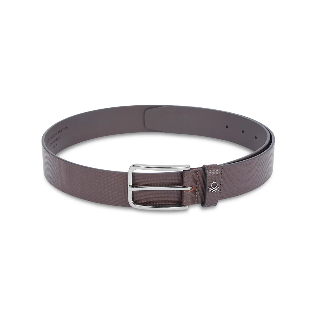 United Colors of Benetton Adriano Men's Non-reversible Leather Belt - Image 8