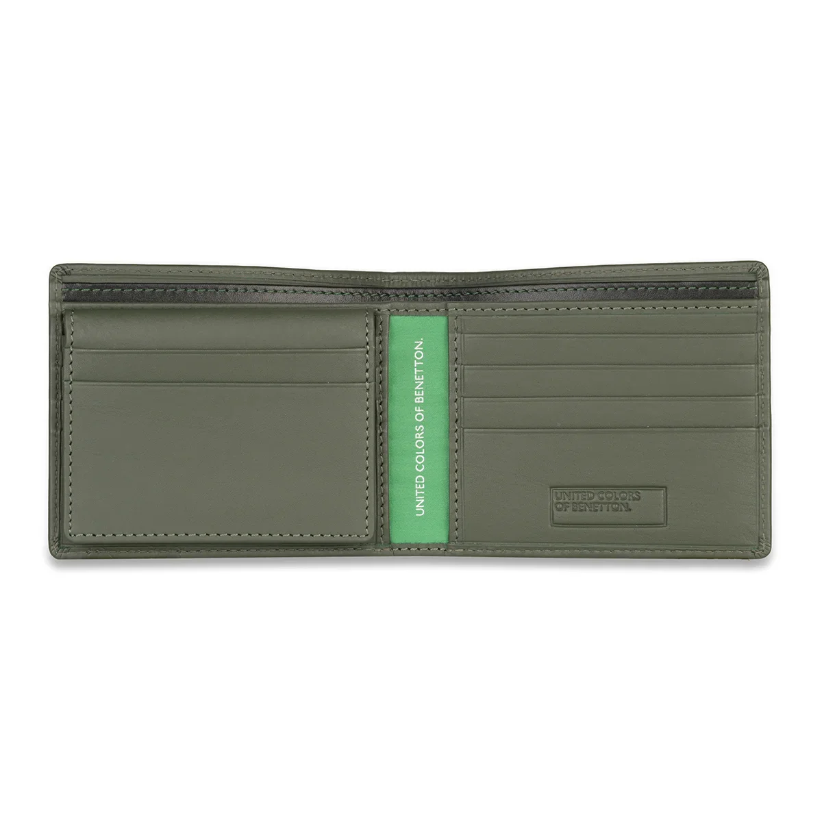 United Colors of Benetton Anzio Men's Leather Passcase Wallet - Image 5