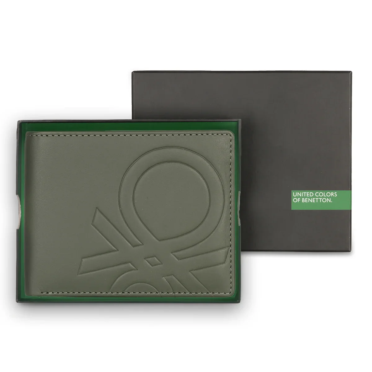 United Colors of Benetton Anzio Men's Leather Passcase Wallet - Image 7