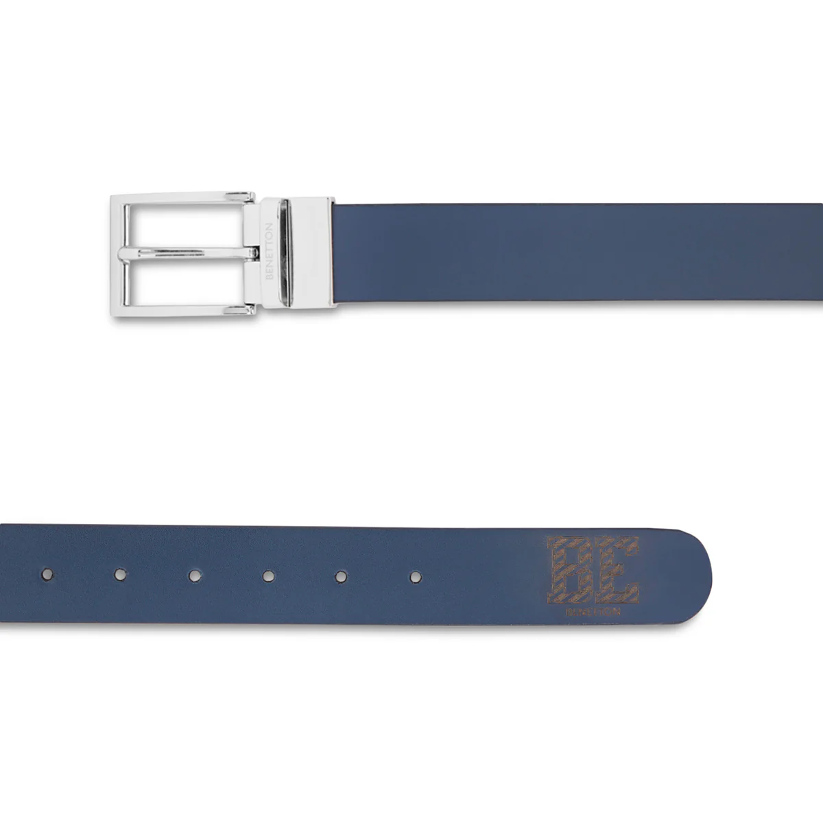 United Colors of Benetton Arno Men's Reversible Leather Belt - Image 2