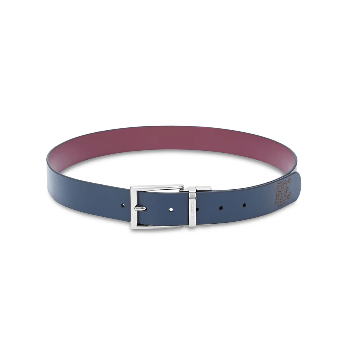 United Colors of Benetton Arno Men's Reversible Leather Belt - Image 8