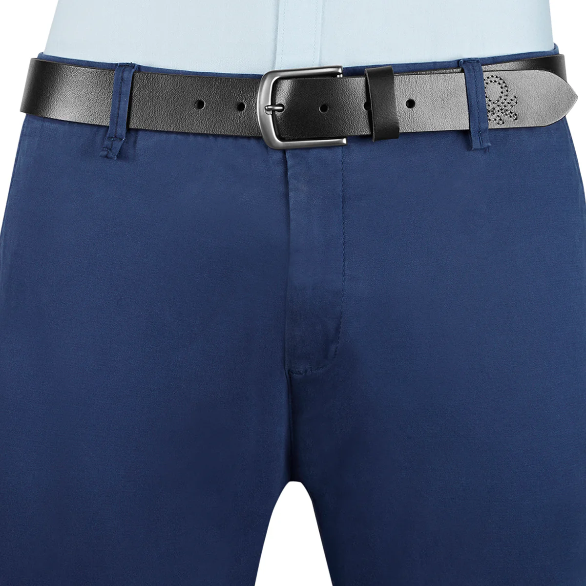 United Colors of Benetton Bradano Men's Non-Reversible Leather Belt - Image 7