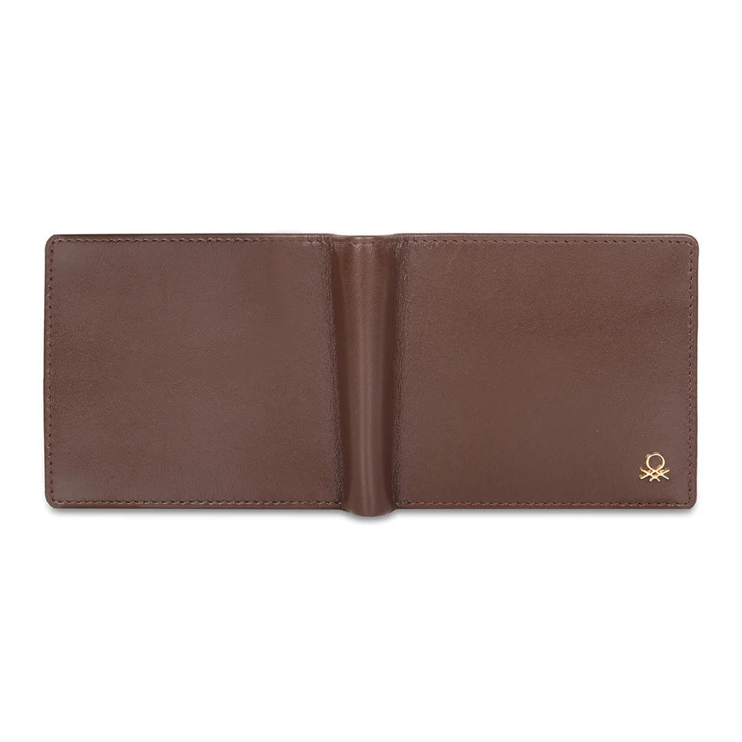 United Colors of Benetton Brenon Men's Leather Global Coin Wallet - Image 6