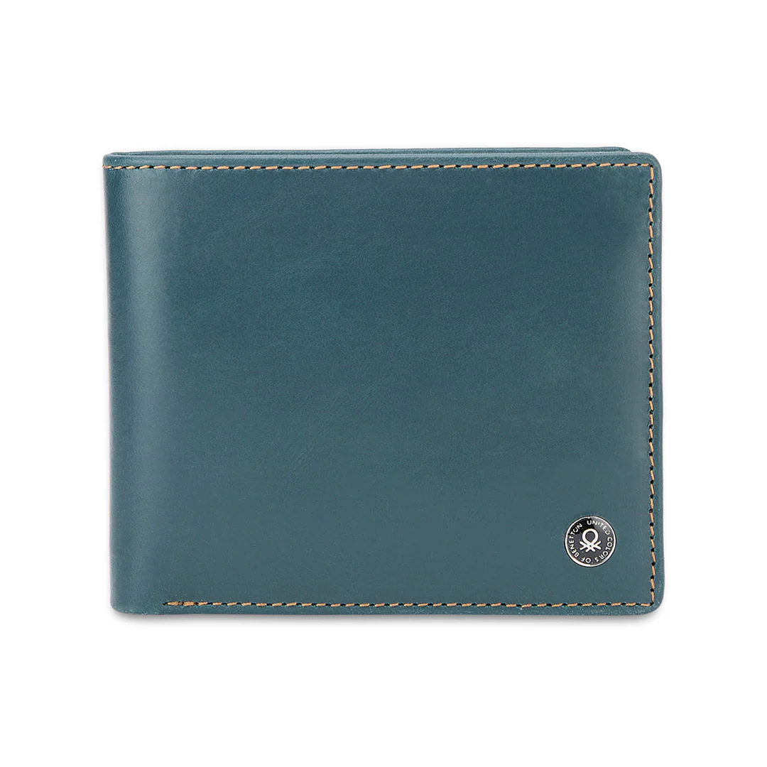 United Colors of Benetton Bron Men's Leather Global Coin Wallet