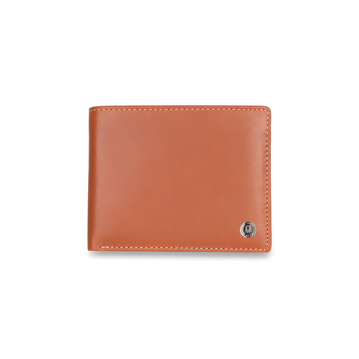 United Colors of Benetton Bron Men's Leather Passcase Wallet