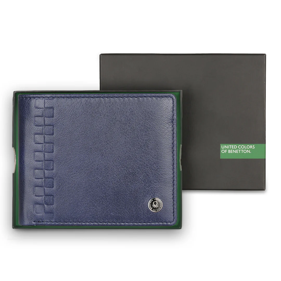 United Colors of Benetton Camrin Men's Leather Global Coin Wallet - Image 15