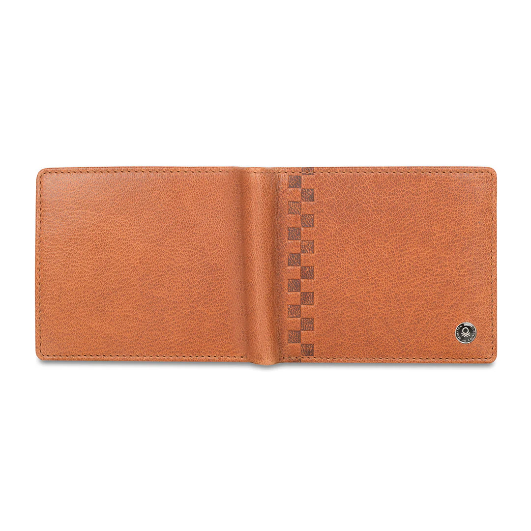 United Colors of Benetton Camrin Men's Leather Global Coin Wallet - Image 6