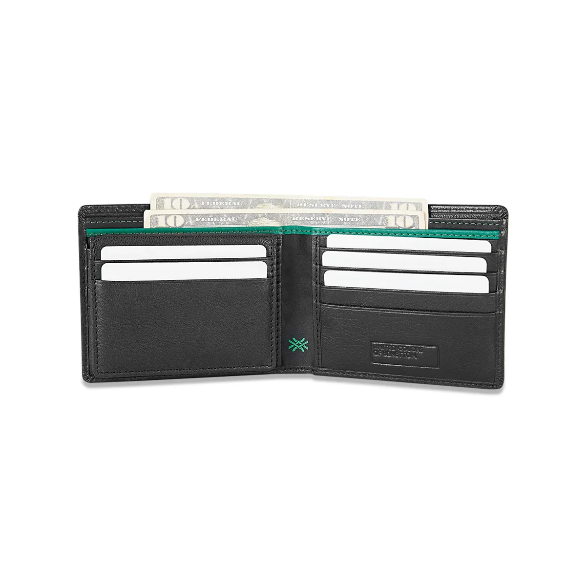 United Colors of Benetton Camrin Men's Leather Passcase Wallet - Image 8