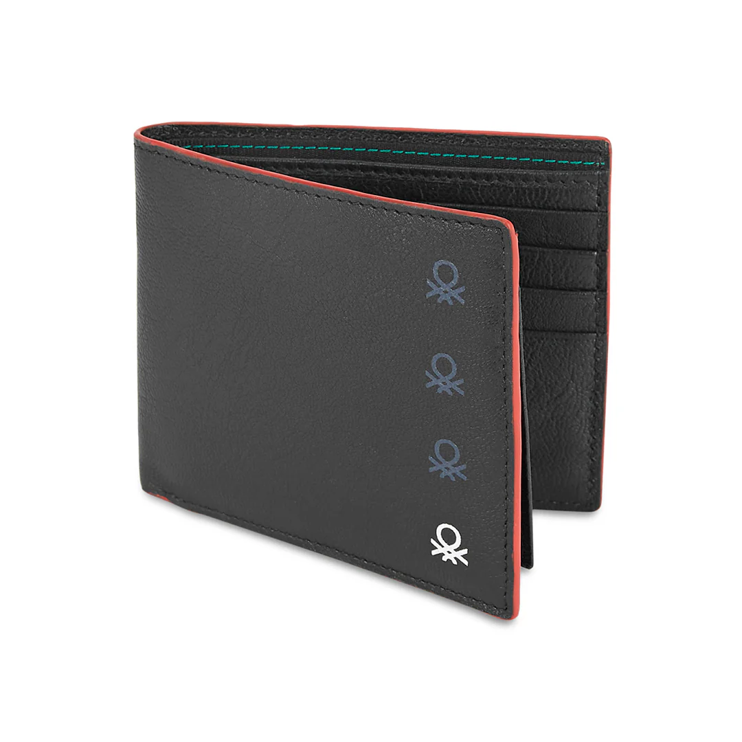 United Colors of Benetton Caspian Men's Leather Passcase Wallet - Image 3