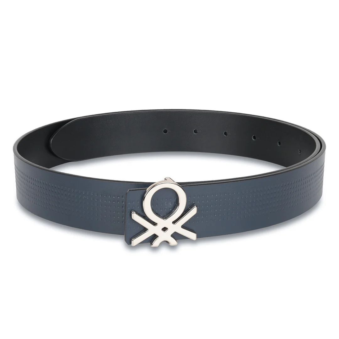 United Colors of Benetton Castello Men's Leather Reversible Belt - Image 6