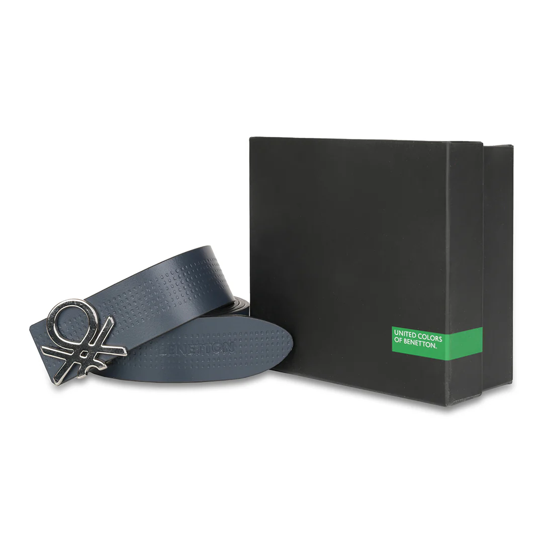 United Colors of Benetton Castello Men's Leather Reversible Belt - Image 7