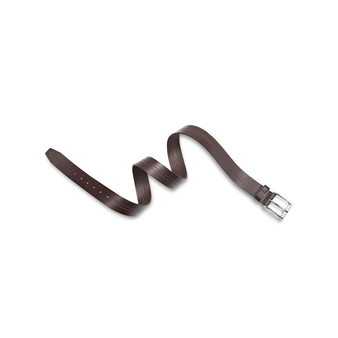 United Colors of Benetton Cavier Men's Leather Non Reversible Belt - Image 19