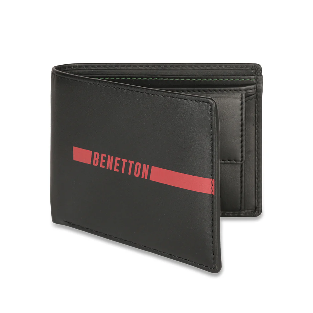 United Colors of Benetton Cloyd Men's Global Coin Leather Wallet - Image 2