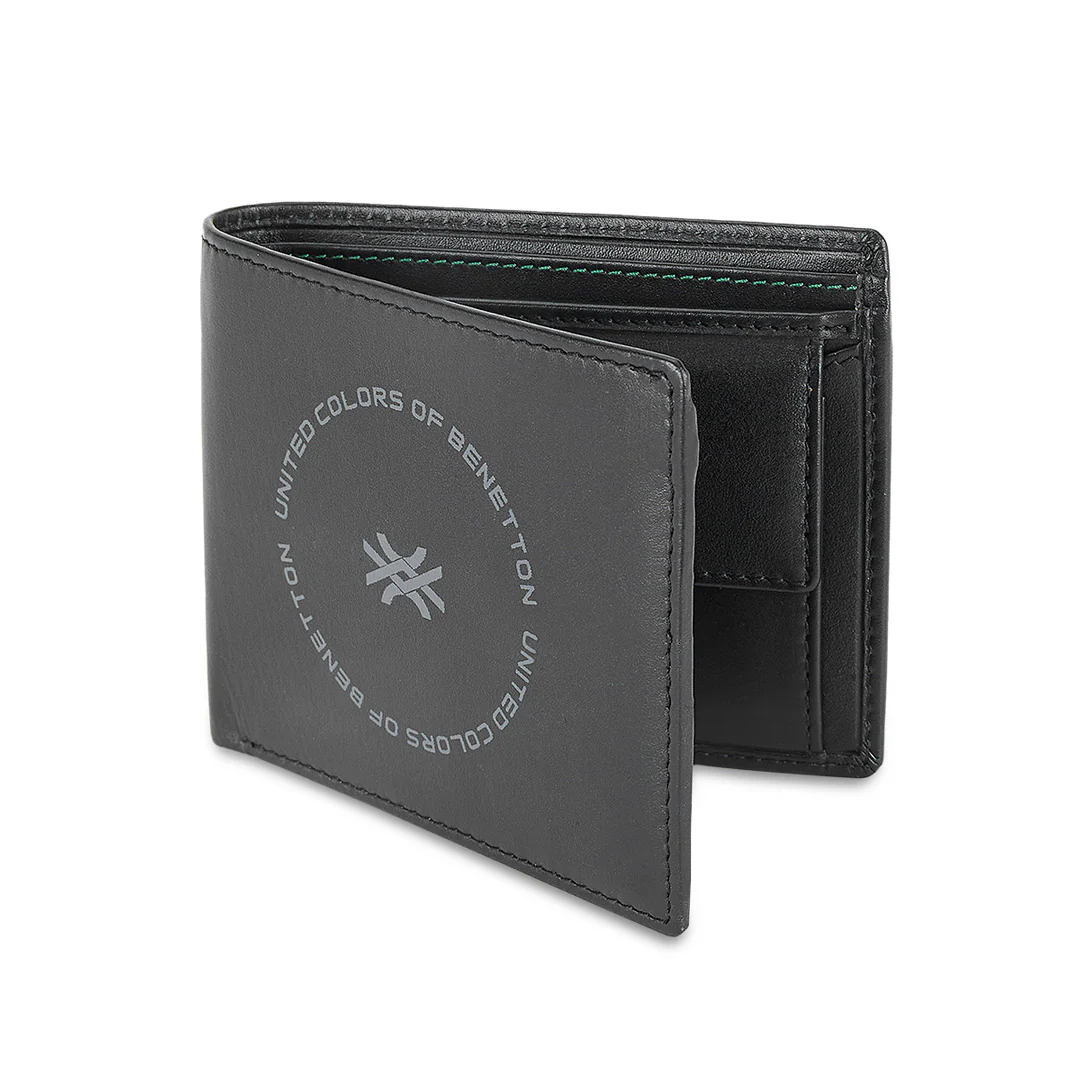 United Colors of Benetton Cormack Men's Leather Global Coin Wallet - Image 2