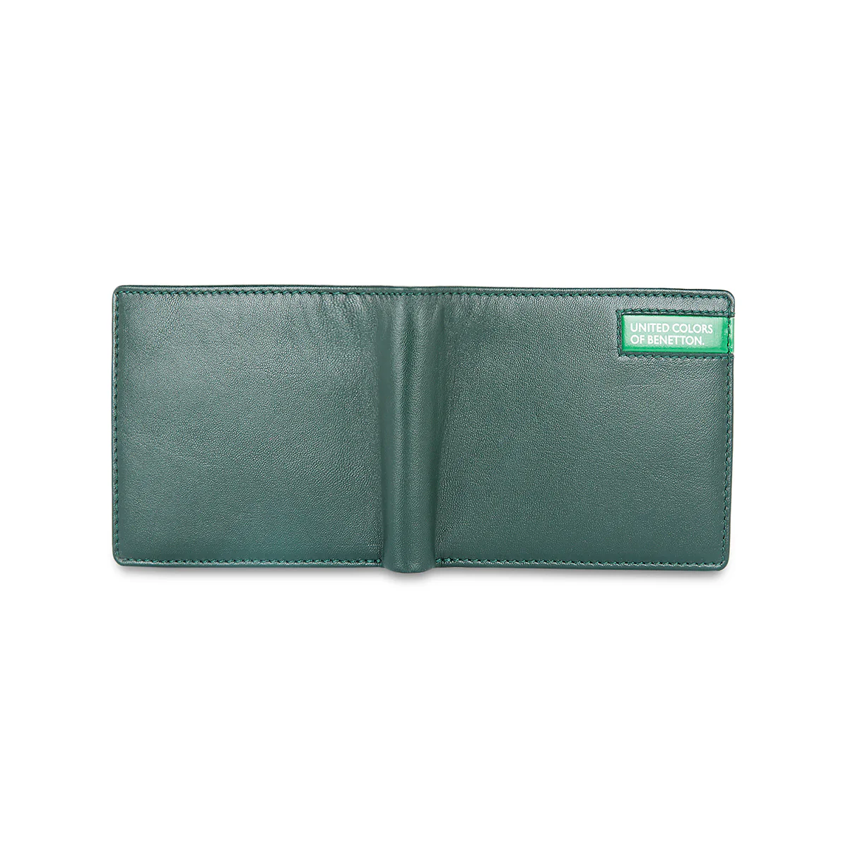 United Colors of Benetton Corvin Men's Leather Global Coin Wallet - Image 6
