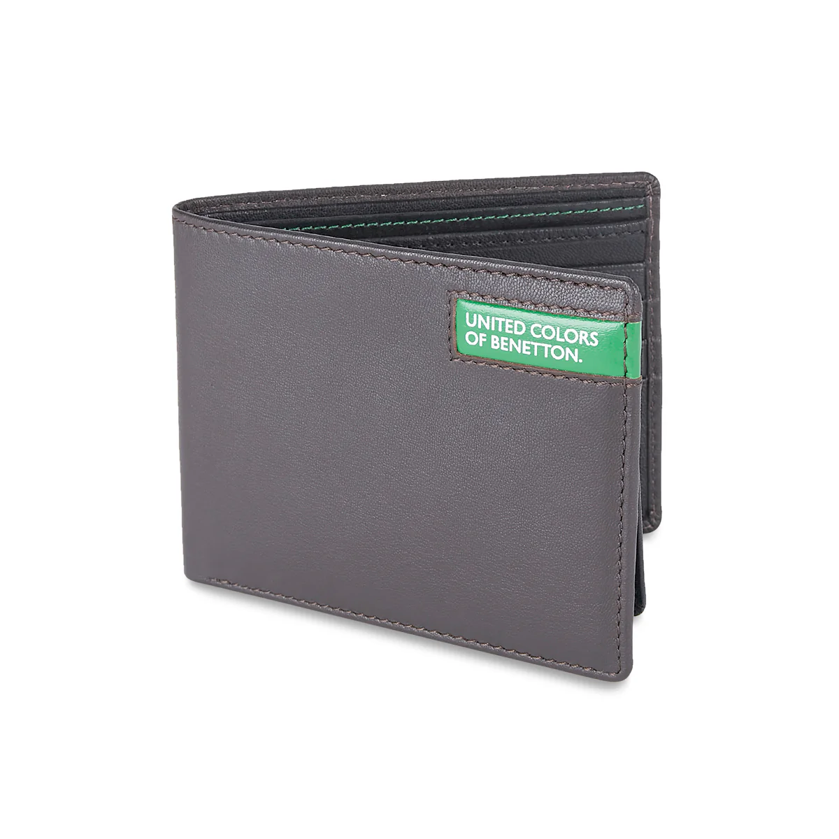 United Colors of Benetton Corvin Men's Leather Passcase Wallet - Image 2