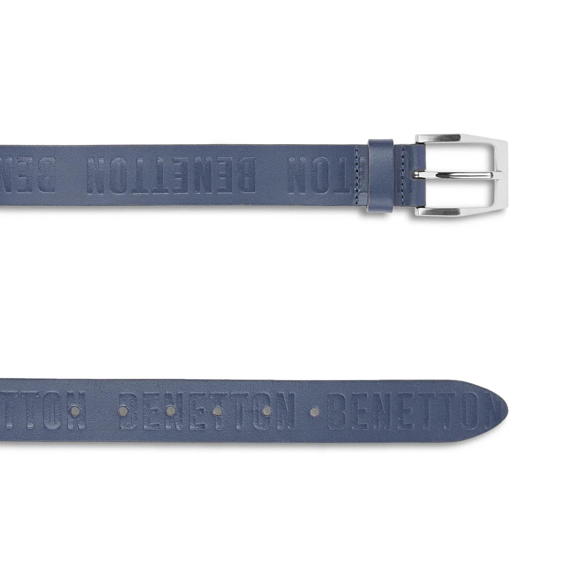 United Colors of Benetton Costa Men's Leather Non-Reversible Belt - Image 10