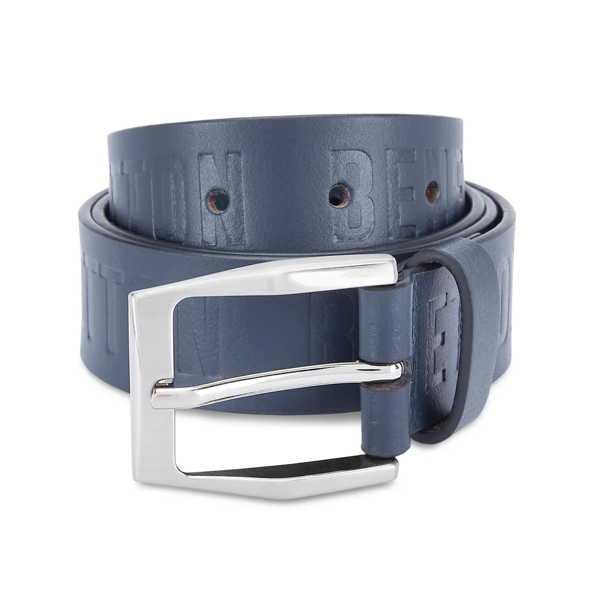 United Colors of Benetton Costa Men's Leather Non-Reversible Belt - Image 9